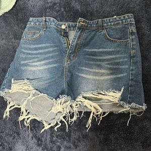 Jean shorts